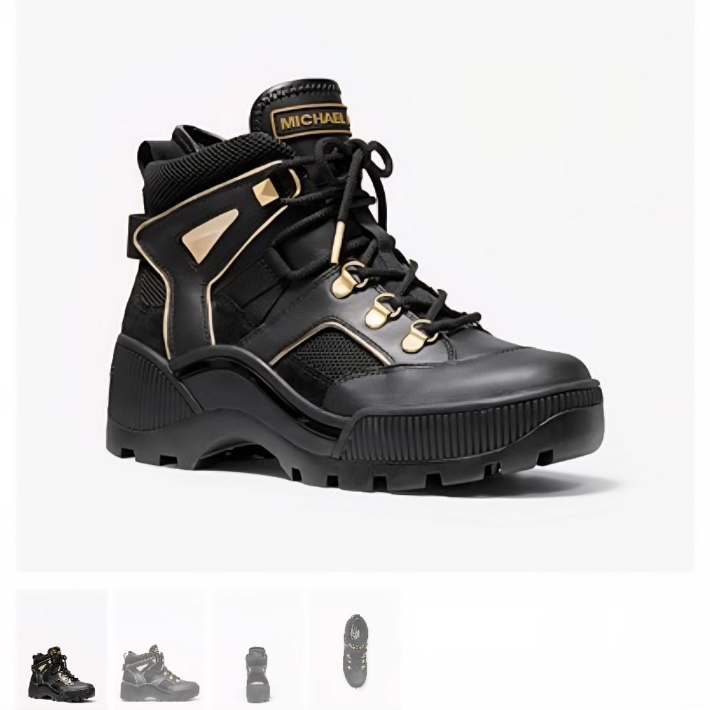 NEW! Michael Kors Black Women's Hiking Boots